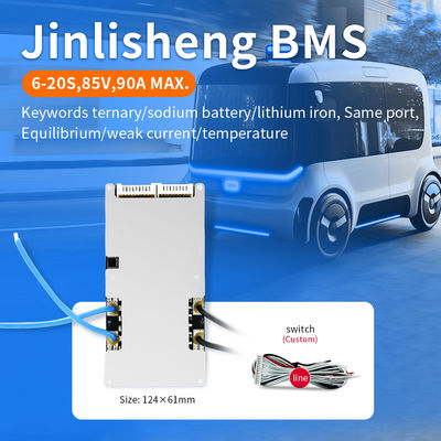 Custom Start Up Power BMS Li-Ion Lifepo4 NMC Sodium Battery BMS 6S-16S 10A-45A