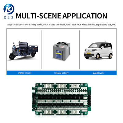 94.8V 6-24S Balance Sodium Ion Battery BMS 60A 80A 100A For Motorcycle And Tricycle