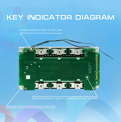 94.8V 6-24S Balance Sodium Ion Battery BMS 60A 80A 100A For Motorcycle And Tricycle
