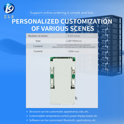 72V Hardware BMS Battery Management System 15S-24S for Lifepo4 Li-ion NMC Battery Packs
