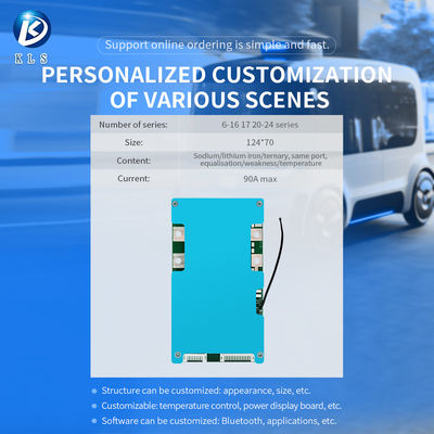 KLS Normal Bms 8S 80A Lithium Iron 24V LiFePo4 Battery Current System