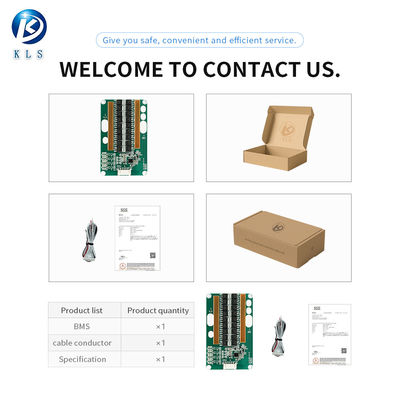 KLS LFP BMS for E-bike & Solar Storage: 4S 12V, 10A - 80A - Advanced Lithium Battery Management System