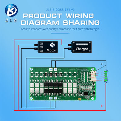 3s-5s Lifepo4 Start Up Power BMS Board 5a-10a With Lithium Battery Temp Sensor