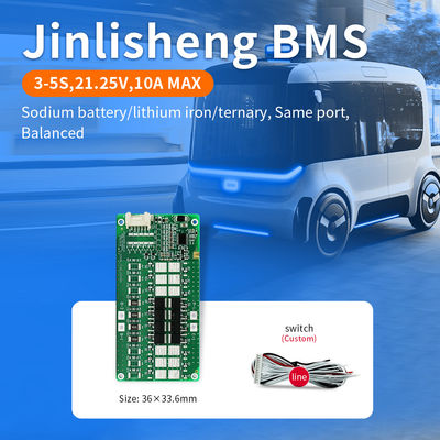 3S 4S 5S Power Tool BMS Lifepo4 30A 40A Lithium Battery BMS Board With Temp Sensor