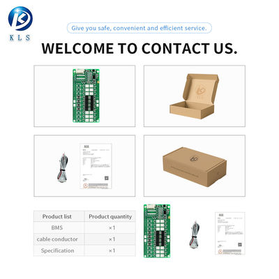 3S 4S 5S Power Tool BMS Lifepo4 30A 40A Lithium Battery BMS Board With Temp Sensor