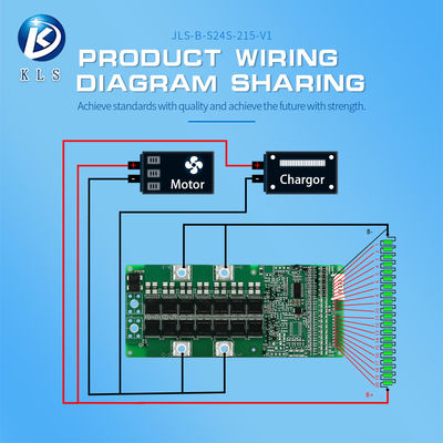 OEM 16S-24S Bms Board For Lithium Ion Battery Pack In Electric Scooter & Motorcycles