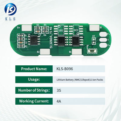 Custom Electric Power Tool BMS Board 3S 4A/5A 12V Lithium Battery Management System