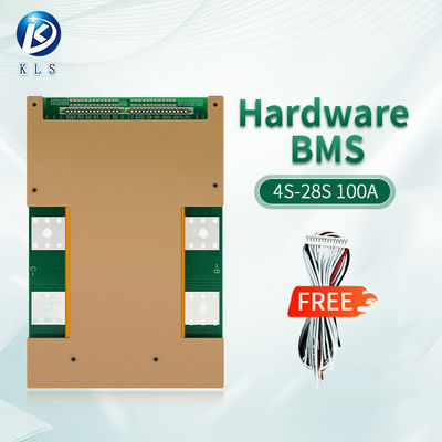4s-28s 100a Max Smart BMS Board Energy Storage Lifepo4 Nmc Sodium Ion Battery Protection