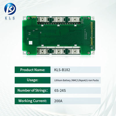 6s - 24s Hardware BMS Battery Circuit Protection BMS Board For Electric Bicycles