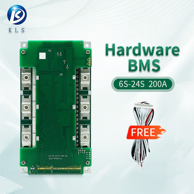 6s - 24s Hardware BMS Battery Circuit Protection BMS Board For Electric Bicycles