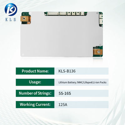 5S-16S 125A R485 Intelligent Lithium Battery Management System with Charging Discharging Protect