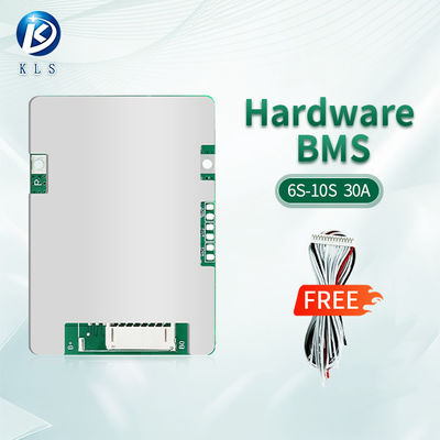 6S 7S 8S 9S 10S 42V 30A Hardware BMS With Balance For Lifepo4 / Sodium Ion Battery Packs