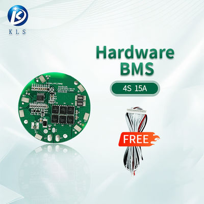 Custom Circuit Protection BMS Board 4S 15A Round Lithium Battery Pack BMS