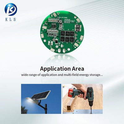 Custom Circuit Protection BMS Board 4S 15A Round Lithium Battery Pack BMS